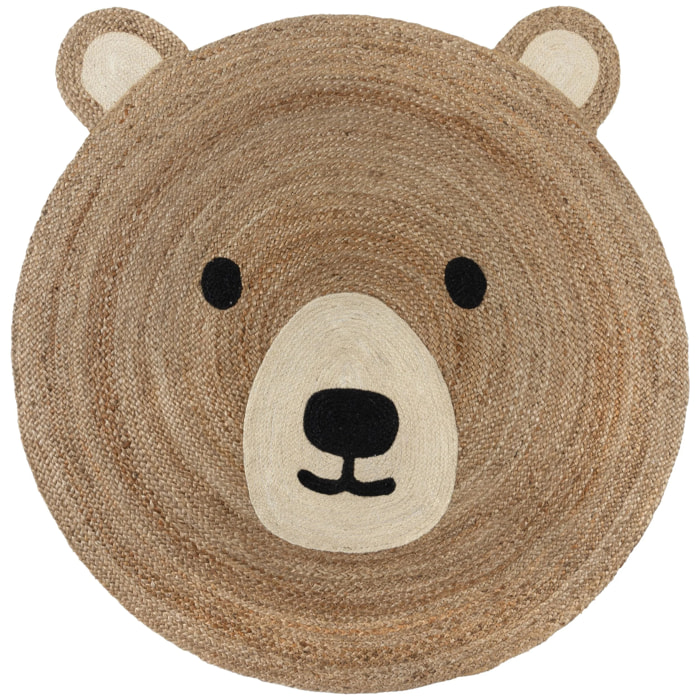 Tapis en jute OURSON