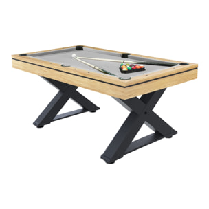 Table multi-jeux, ping-pong et billard en bois  ARIZONA