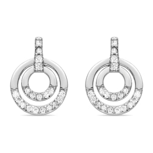 Pendientes Lux by Lux acabados plata