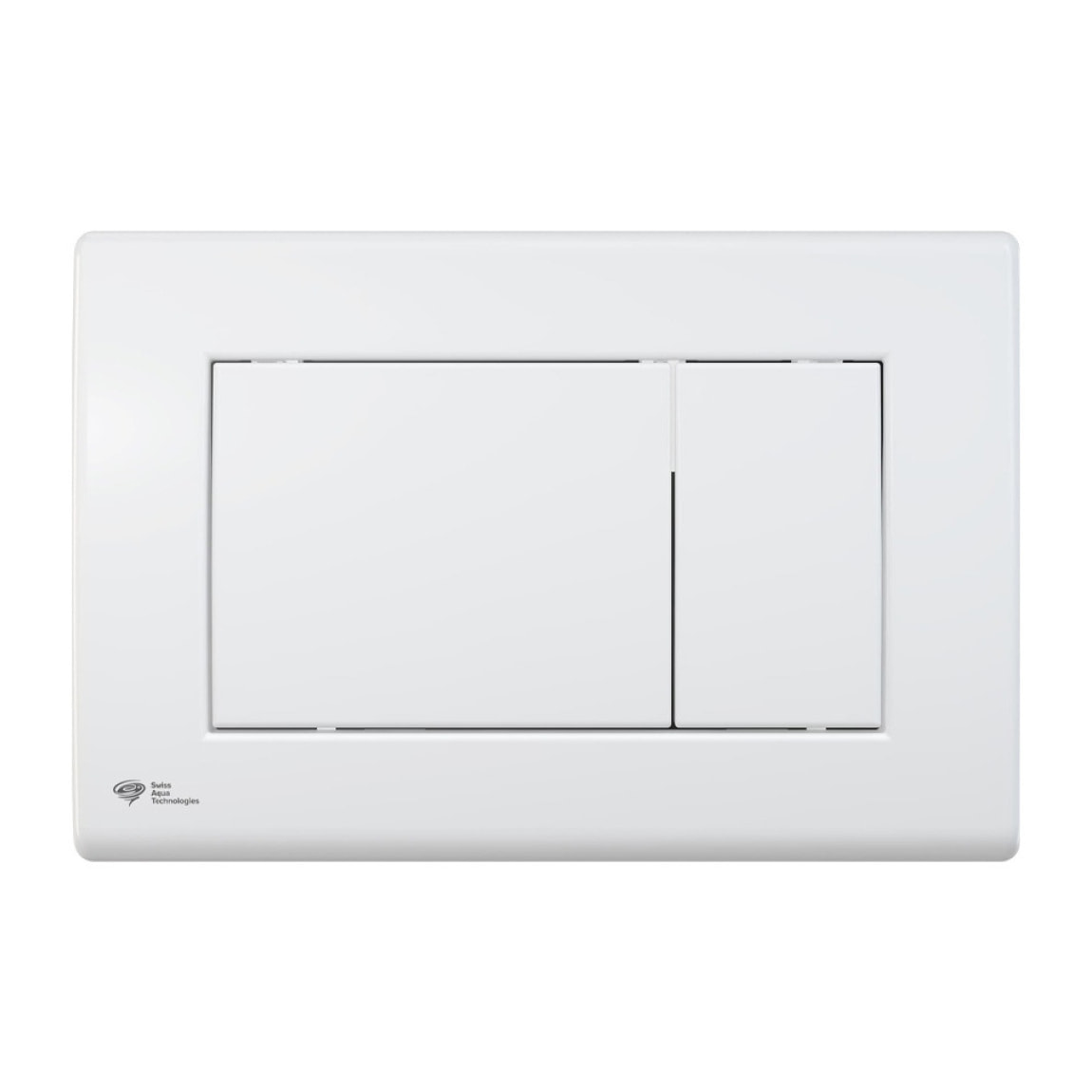 Pack WC bâti-autoportant + WC SAT infinitio sans bride fixations invisibles + Abattant softclose + Plaque blanche