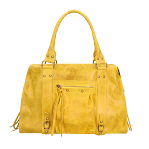 Borsa a spalla da donna - Modello Clara - Vera pelle - 41.0 x 28.0 x 13.0 cm