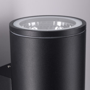 Forlight Aplique Ip54 Orion Double Emission Led 11,3W 3000K Negro 1135Lm
