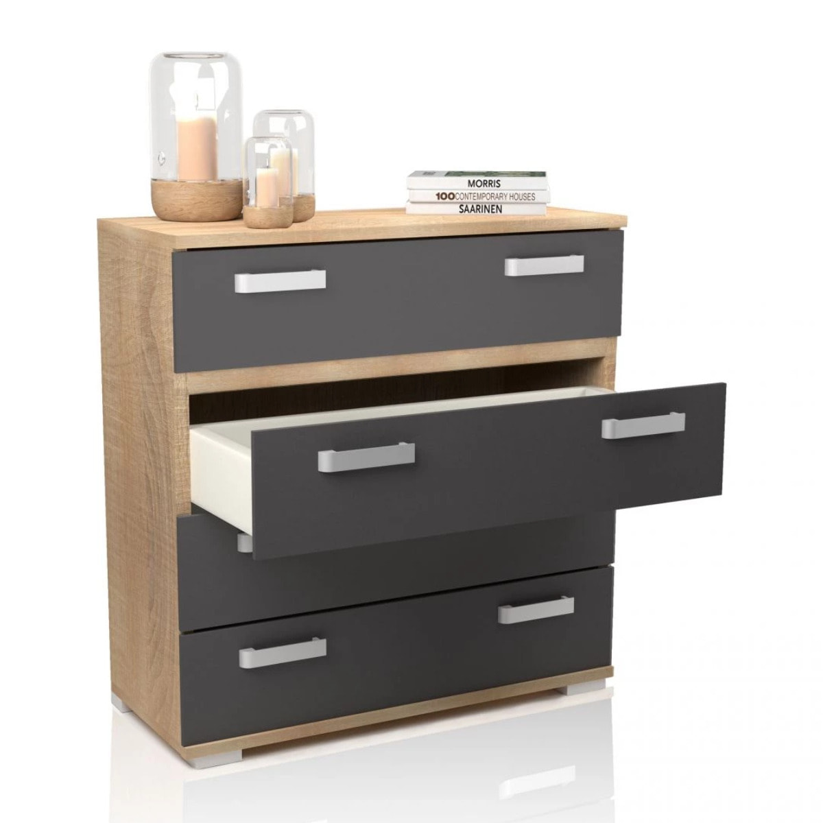 Cómoda Ataneq Cambria - Grafito