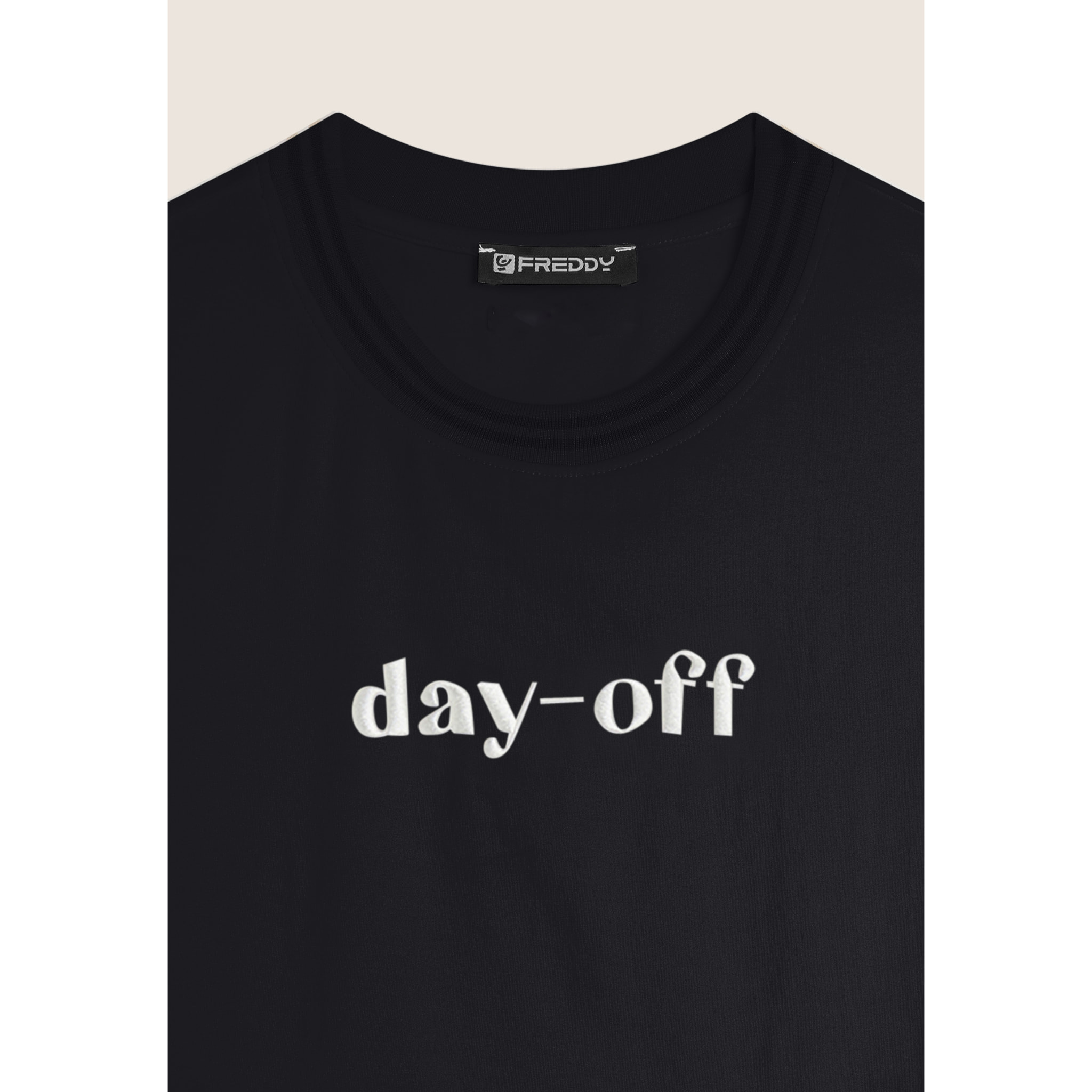 T-shirt girocollo donna slim fit in jersey elasticizzato