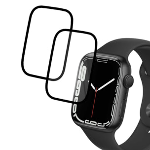 Lot de 2 Vitres de Protection pour Apple Watch Serie 7/8/9 45mm