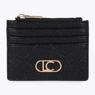 Portatessere monogramma a rombi