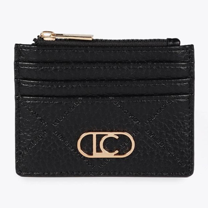 Portatessere monogramma a rombi