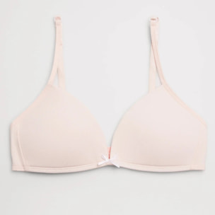 Reggiseno classico rosa coppa A