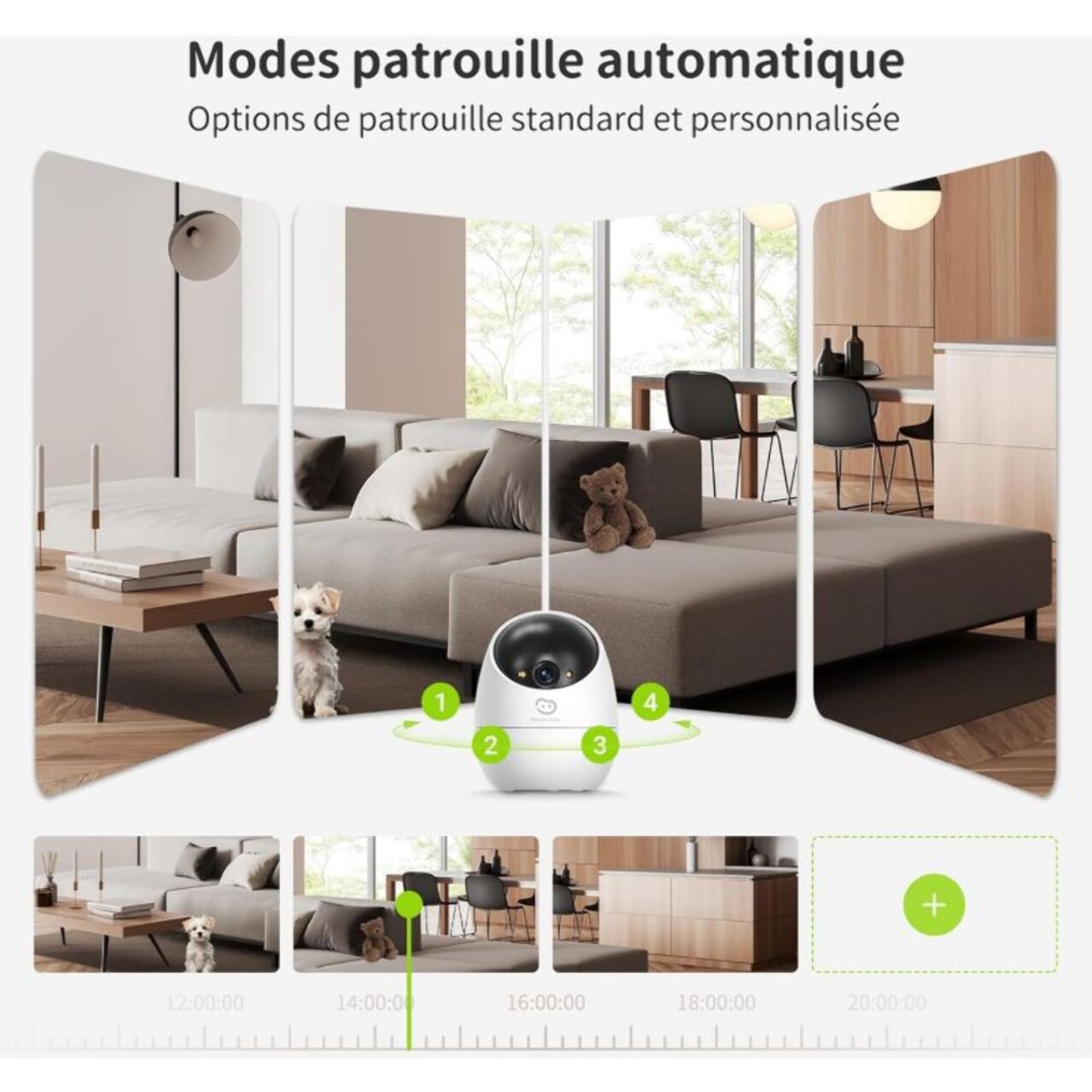 Caméra de surveillance EZVIZ D210 2K