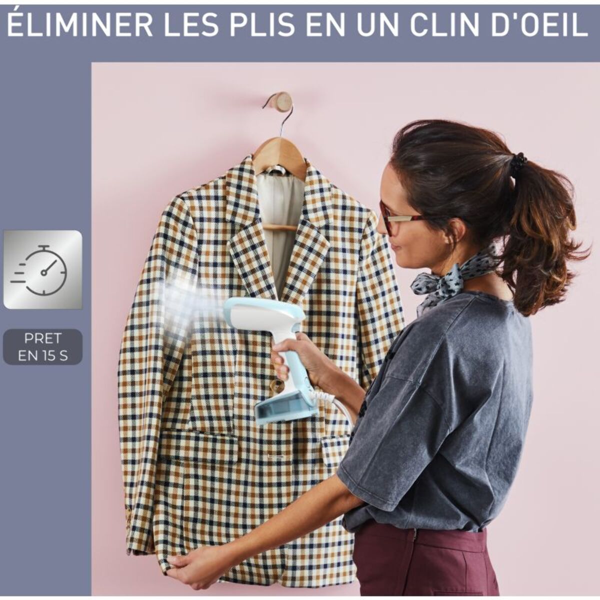 Défroisseur vapeur CALOR DT3041C0 Access'Steam Pocket