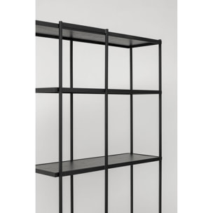 Étagère Oslo 200x150cm noire Kare Design