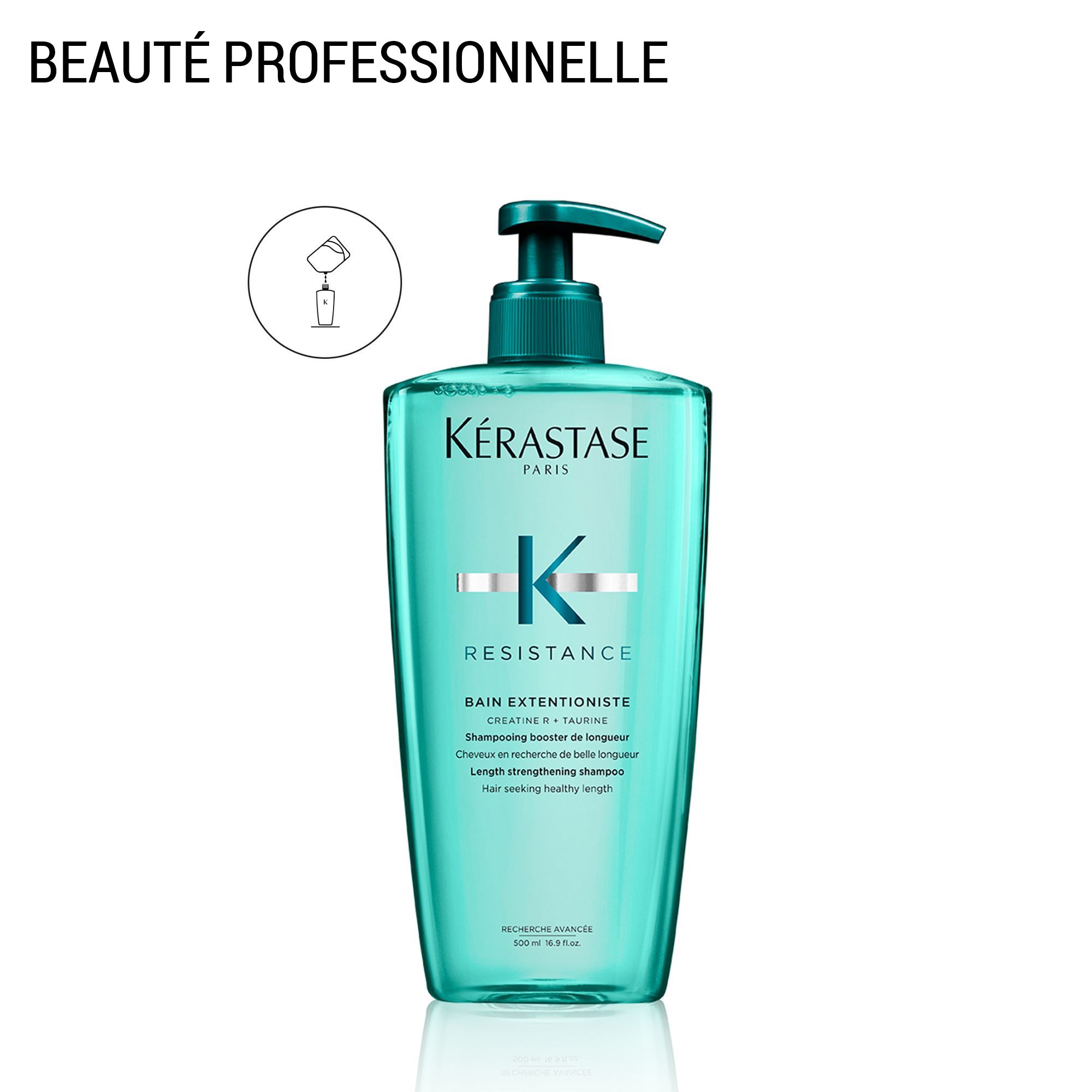 Resistance Extentioniste - Shampoing booster de longueurs - cheveux en recherche de belle longueur