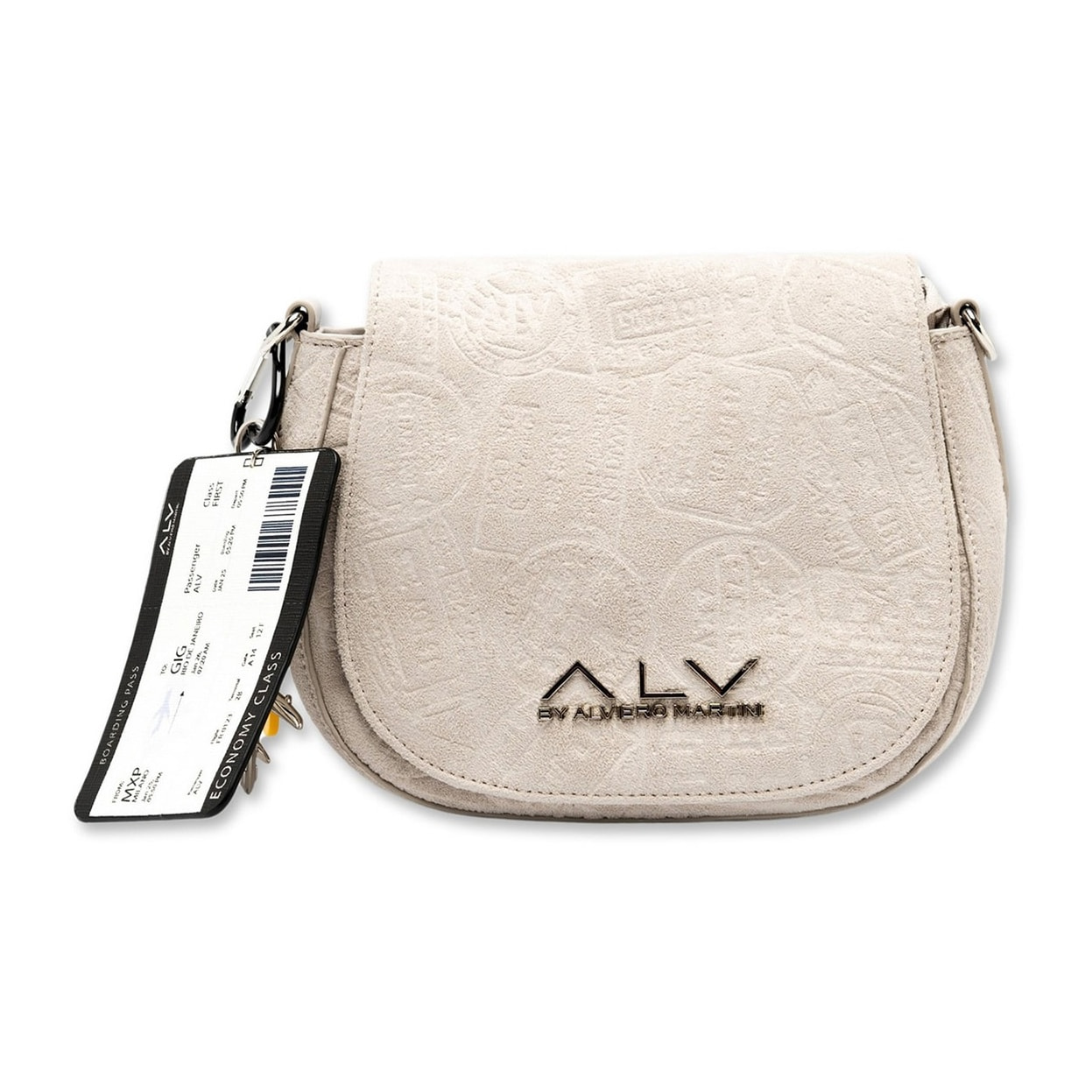 Borsa a tracolla da donna - Modello Elianthe - 100% poliuretano - 20.0 x 14.0 x 7.0 cm