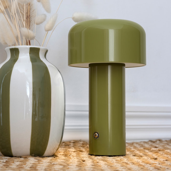 Lampe LED à poser verte MIRA