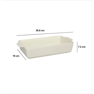 Plat à four en céramique 31x18cm