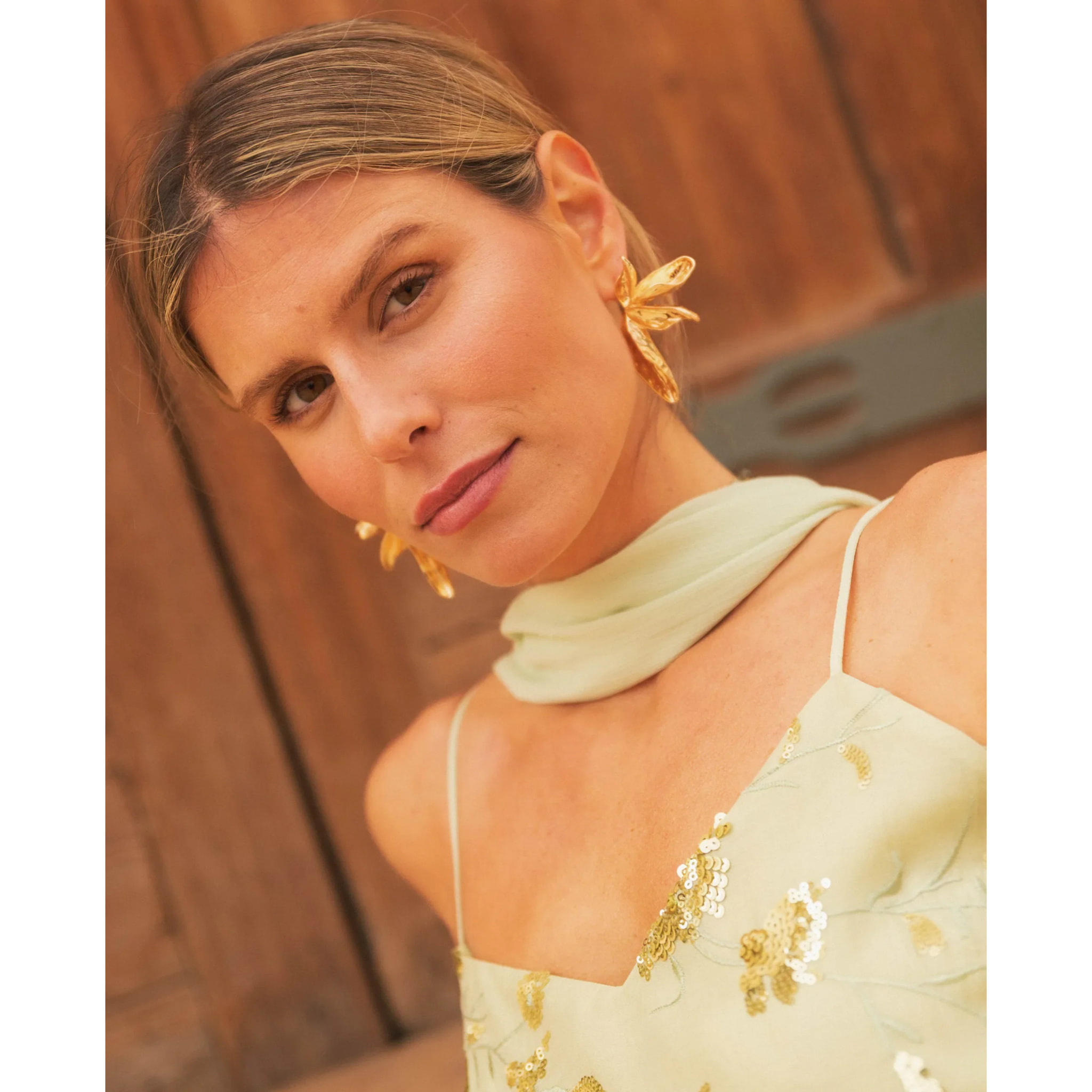 PENDIENTES GAIA · DORADO