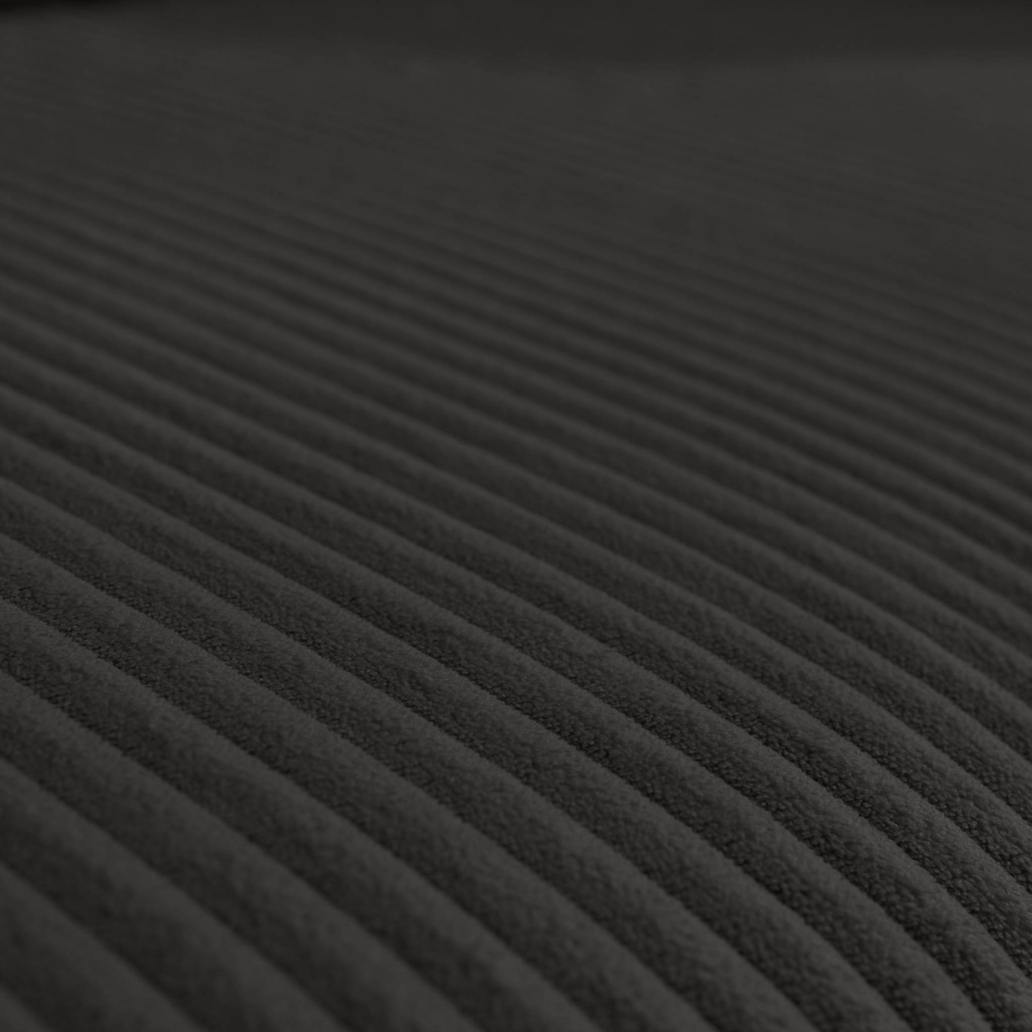 Canapé d'angle convertible réversible 3 places velours côtelé  ALMO