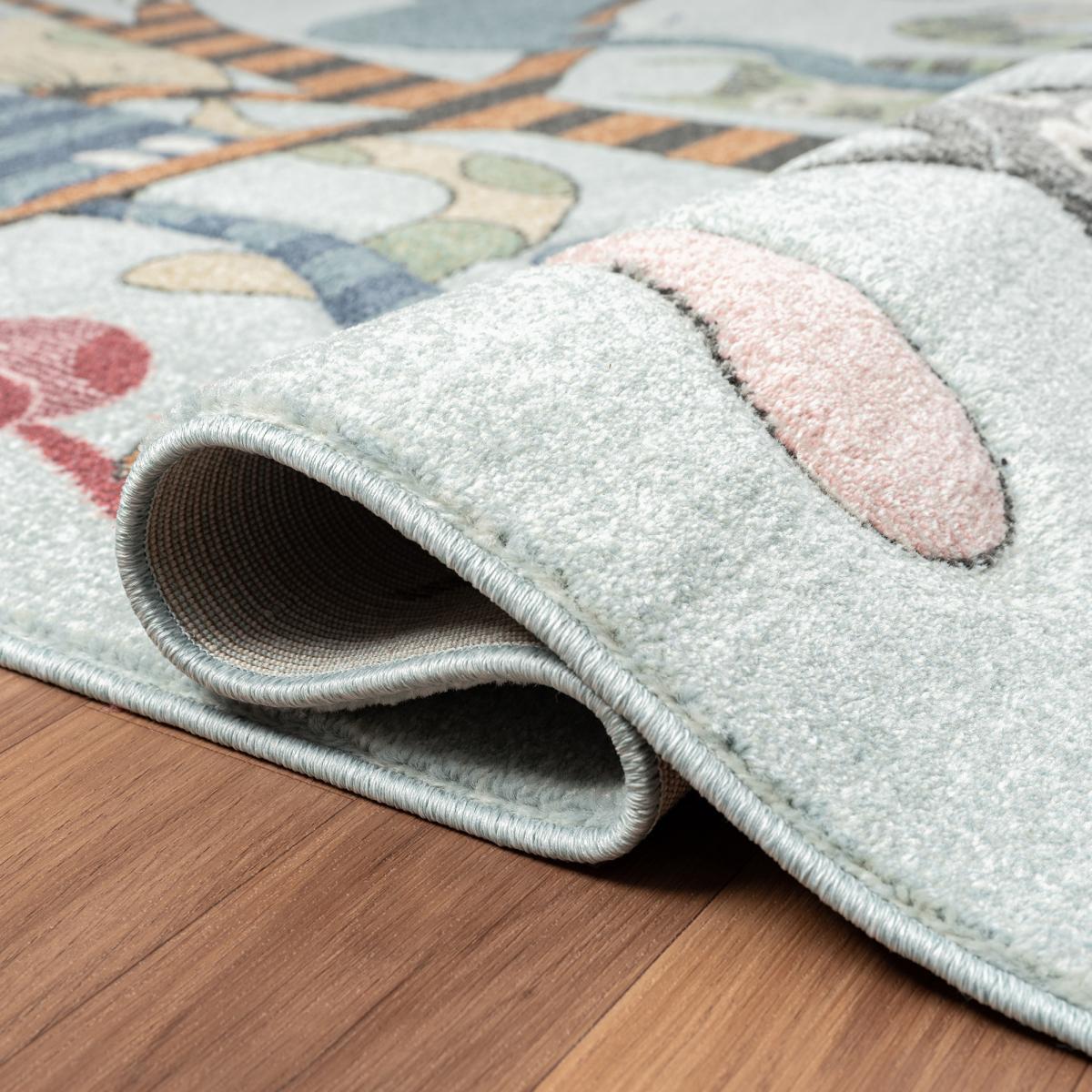 Tapis enfant Chat Repi, facile d'entrien