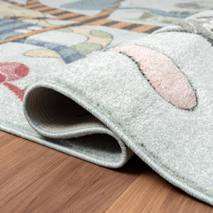 Tapis enfant Chat Repi, facile d'entrien