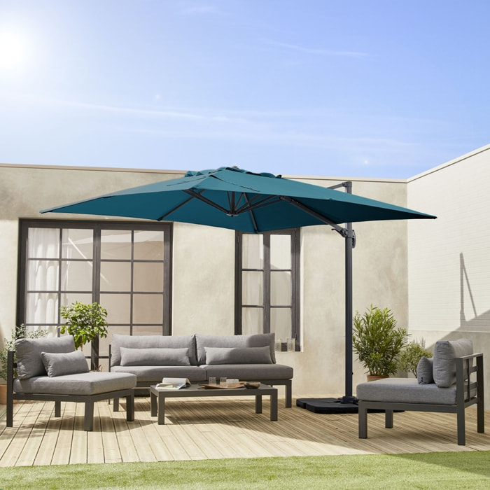 Parasol déporté carré 3x3m FALGOS
