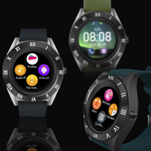 Smartwatch M11 multifunzione con fotocamera, contapassi, avviso di chiamate, notifiche. App per Android. Opzione SIM e micro SD.