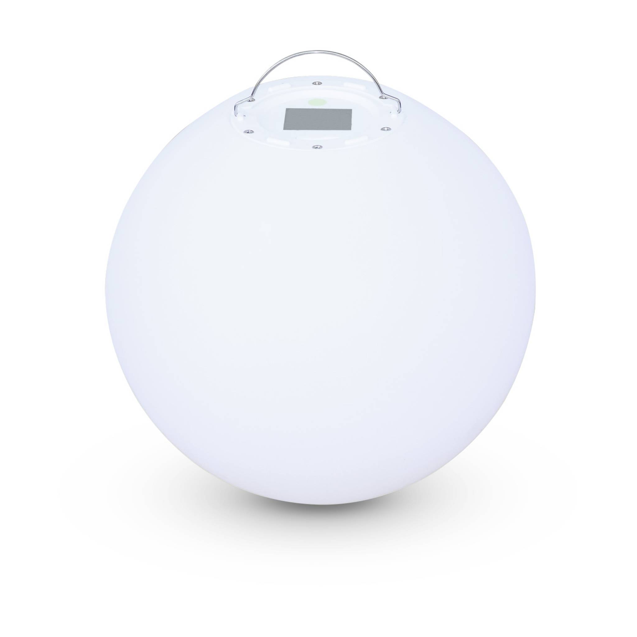 Boule LED 50cm – Sphère décorative lumineuse. Ø50cm. blanc chaud. commande à distance