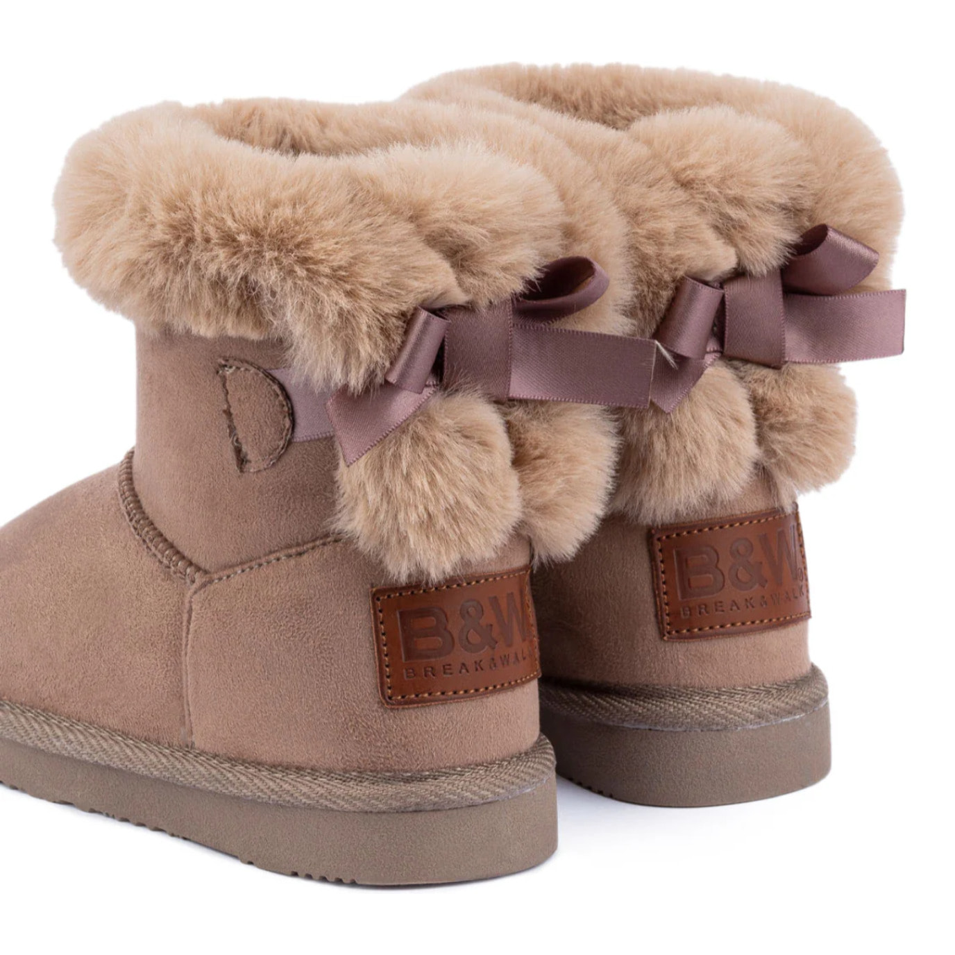 B&W Break&Walk - Stivali australiani donna e bambina con fodera in pile
