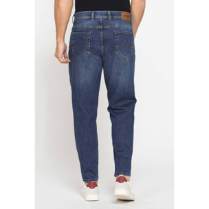 JEANS 5 TASCHE MOD. 739 FIT CARROT IN DENIM STRETCH 12 oz