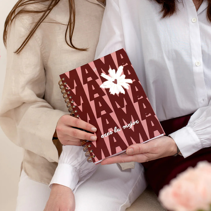 Libreta "Mamá eres la mejor"
