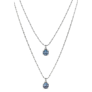 Colgante aura blue AZUL U