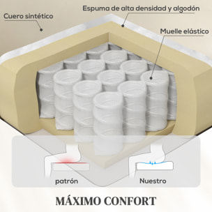 Sillón Relax Reclinable Eléctrico Levanta Personas, con Masaje Vibratorio y Calor, Sillón Elevador, con Puerto USB, Control Remoto, Reposapiés, Tapizado en PU, Bolsillos, Portavasos, Crema
