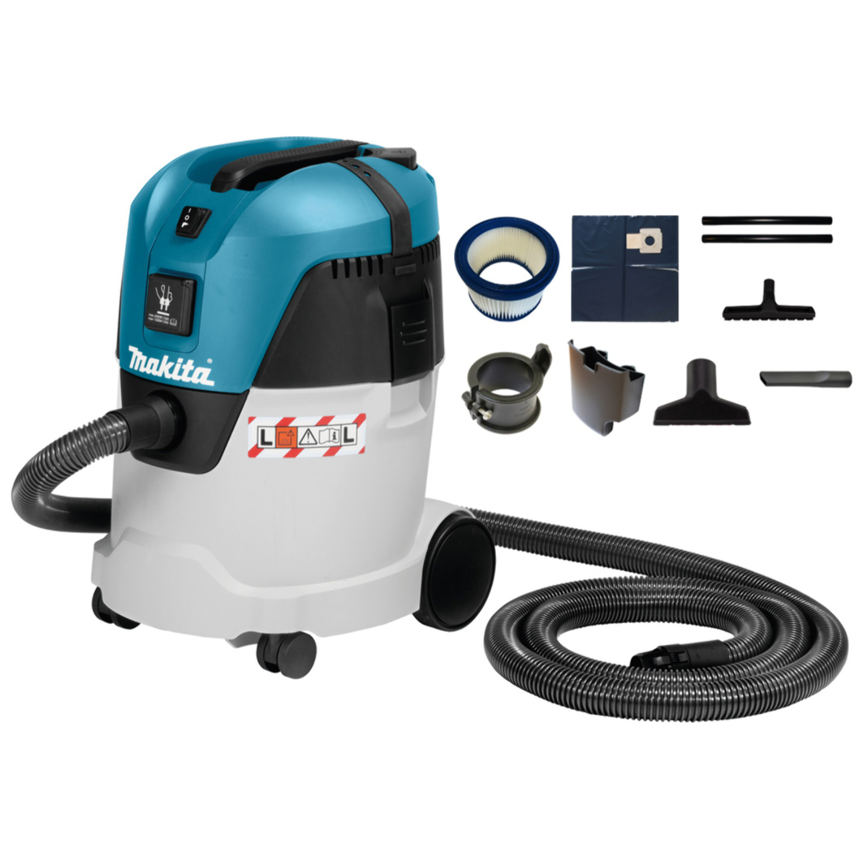 Aspirateur 21 L 1000W 210 mbar - MAKITA - VC2512L