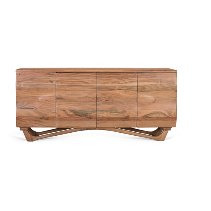 Aparador de Madera de Acacia Estilo Rústico Moderno
