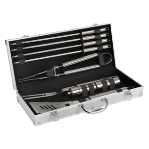 Valisette chef et ses accessoires pour barbecue