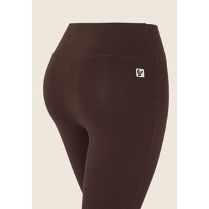 Leggings 7/8 in Jersey Elasticizzato con Vita Regular