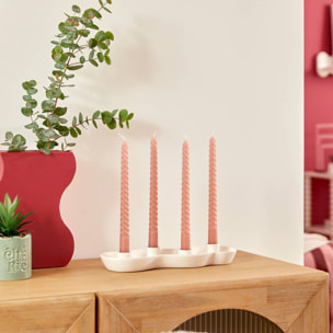 Chandelier Cheri blanc 32x3,5cm