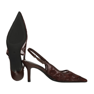 Decolletè ricamati - tacco 8,5 cm