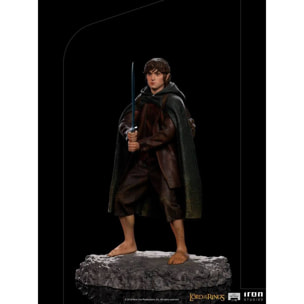 Il Signore Degli Anelli Bds Art Scale Statua 1/10 Frodo 12 Cm Iron Studios