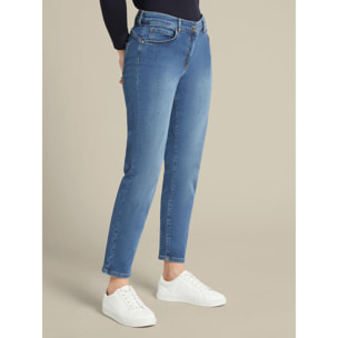 Elena Mirò - Jeans skinny in denim power stretch - Azzurro