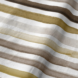 Lot de 4 serviettes Naiara Marron