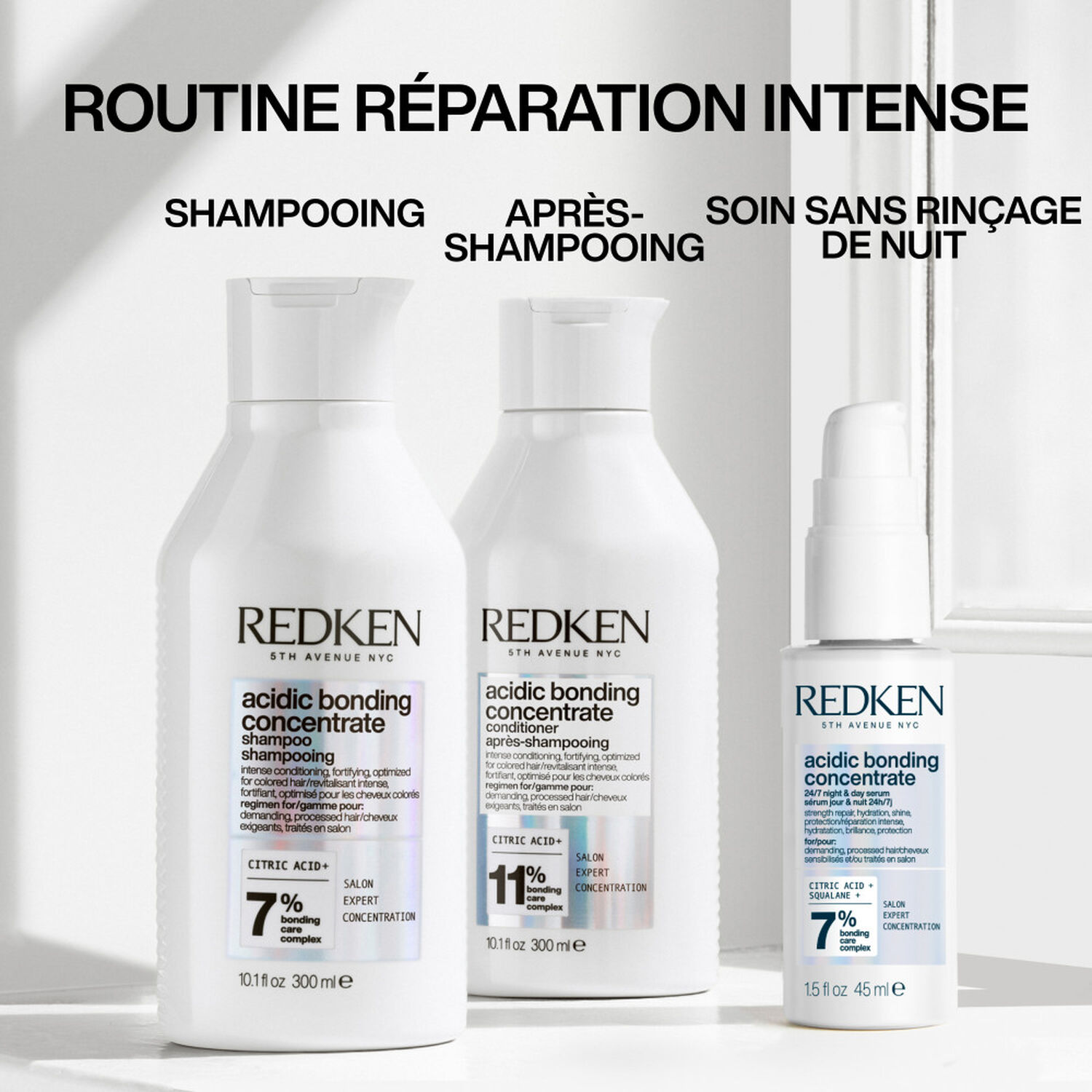 Acidic Bonding Concentrate - Sérum Jour & Nuit Réparateur Pour Cheveux Abimés