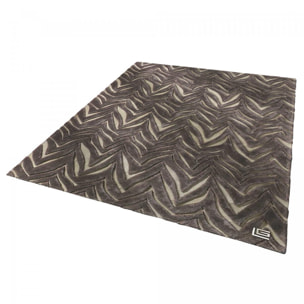 Tapis salon et chambre fait main en viscose LEKI