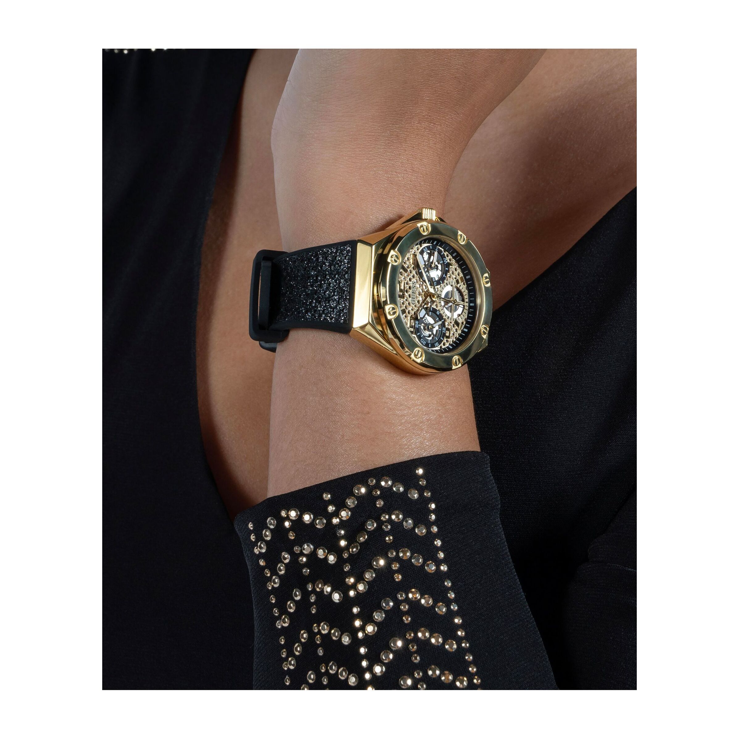 Guess Reloj Analógico De Cuarzo. Gs Asteria