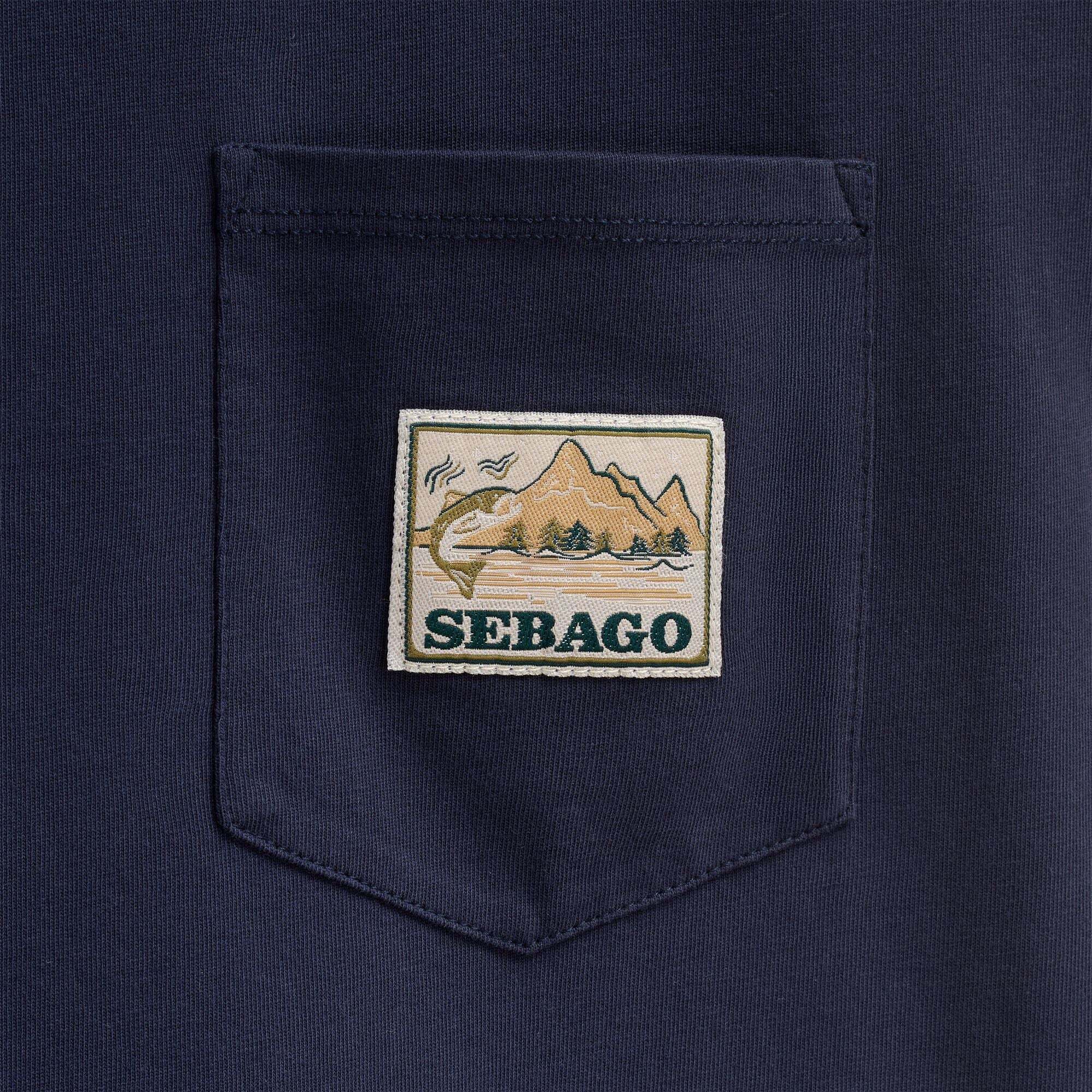 Sebago - T-Shirts & Top Uomo Donna Blu - Unionriver
