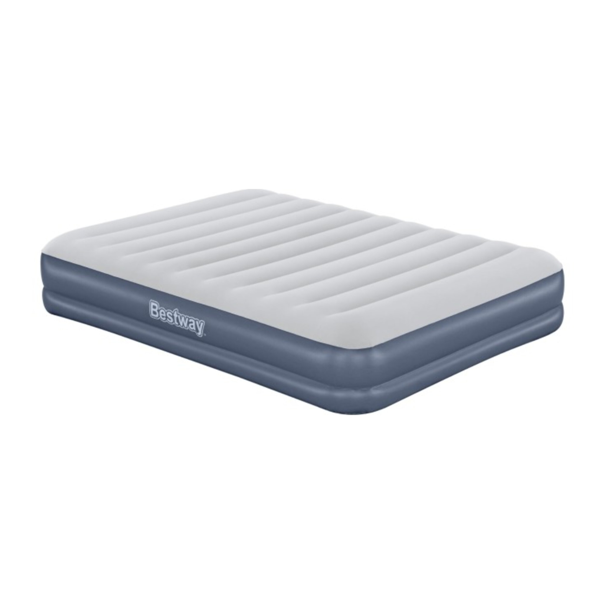 Bestway Matelas gonflable 2 personnes avec pompe rechargeable 203x152x36cm
