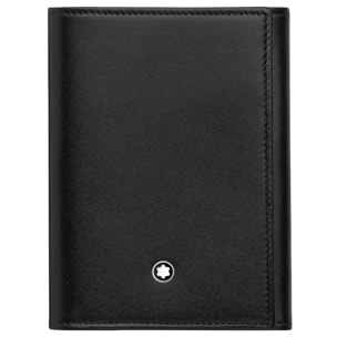 Montblanc Tarjetero para Hombre 1145369 compartimentos para tarjetas, con funda triple