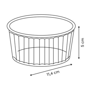 Ramequin Essentiels D11,4cm transparent
