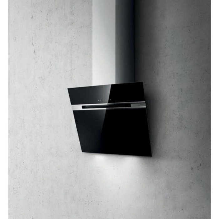 Hotte décorative murale inclinée ELICA STRIPE BL/A/60/LX