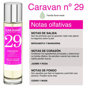 Caravan fragancias - caja de regalo con 2 perfumes: nº26 y nº29 de 150 ml, para mujer