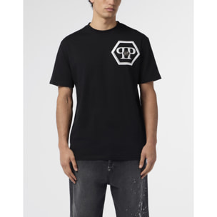 PHILIPP PLEIN Round Neck T-Shirt Stars Studs